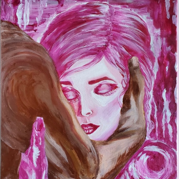 Acrylic Painting - In Your Arms - Picture 4 of 4